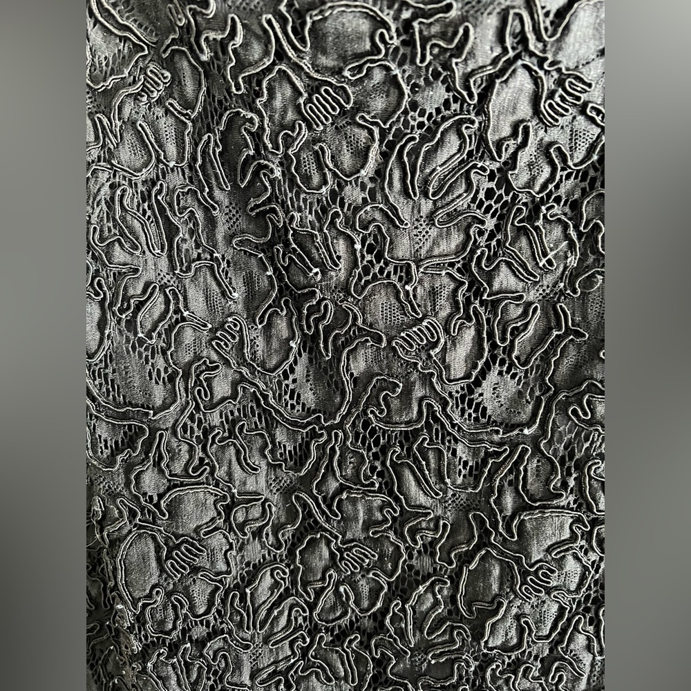 Lillie Rubin 1990s Black Mini Dress - Picture 7 of 11